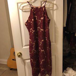 Red lace LuLu Dress